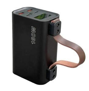 Потужна зарядна батарея зі швидкою зарядкою 30000Mah 160W (Чорний)