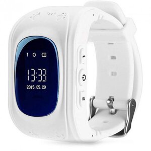 Дитячий розумний смарт-годинник Smart Baby Watch Q50 GPS White Білий