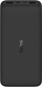 Портативна батарея Power Bank Xiaomi Redmi 20000 mAh 18 W Fast Charge (Black)