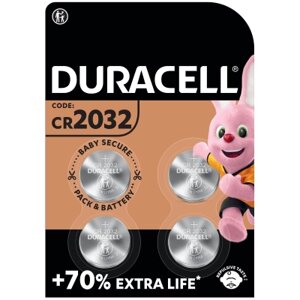 Батарейка Duracell CR 2032 / DL 2032 * 4 (5007662/5010951/5014799) в Київській області от компании shop-shap