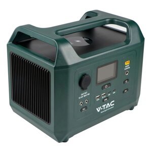 Зарядна станція V-TAC VT-606N, 600W (1kW peak), 576Wh, QC 18W, PD 65W, DC, LiFePO4