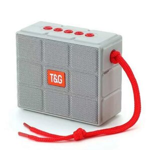 Вluetooth колонка T&G TG311 з LED- підсвічуванням grey