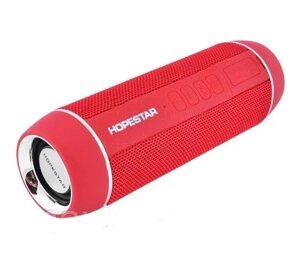 Портативна Bluetooth колонка Hopestar P11 (StrongPower PowerBank радіо ліхтар велокріплення) Red