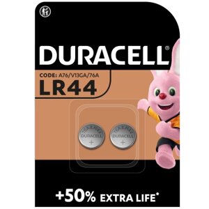 Батарейка Duracell LR44 / V13GA / A76 * 2 (5000394504424 / 5007795) в Київській області от компании shop-shap