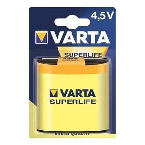 Батарейка Varta 3R12P Superlife Zinc-Carbon folder (02012101301) в Київській області от компании shop-shap