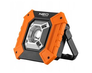 Прожектор Neo Tools 10 Вт, 750 люмен, функція PowerBank (99-038) живлення від батарейок або акумуляторів