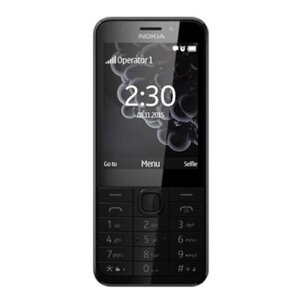 Мобільний телефон Nokia 230 Dual Dark Silver (A00026971) . 1200 mAh