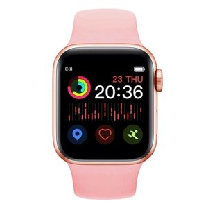 Розумний годинник Smart watch Т500 з голосовим викликом (Рожевий)