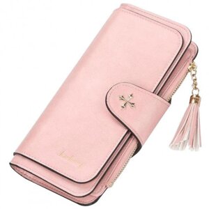 Клатч портмоне гаманець Baellerry N2341. YK-866 Колір: рожевий