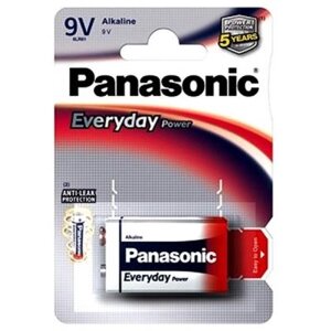 Батарейка Panasonic Крона 6LR61= 6LF22 Everyday Power * 1 (6LF22REE/1BR) в Київській області от компании shop-shap