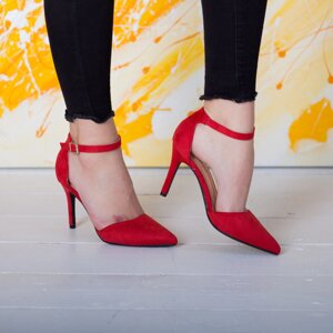 Туфлі жіночі Fashion Taffy 2627 40 розмір 25,5 см Червоний