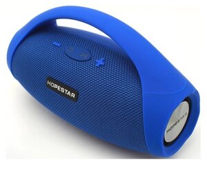 Портативна Bluetooth колонка Hopestar H32 bluetooth + power bank + mic (Синій)