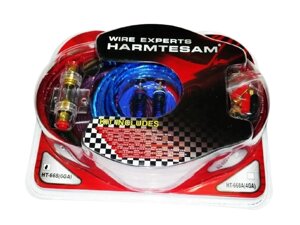 Набір дротів для встановлення саббуфера kit 1800W H-668