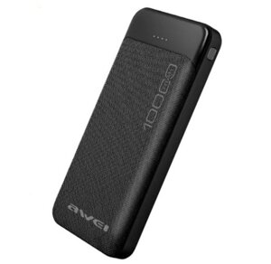 УМБ портативний зарядний Power Bank Awei P37K 10000mah, чорне в Київській області от компании shop-shap