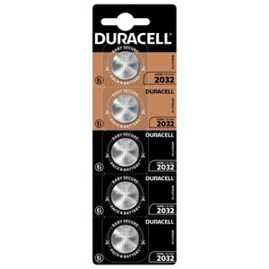 Батарейка Duracell CR 2032 / DL 2032 * 5 (5007682)