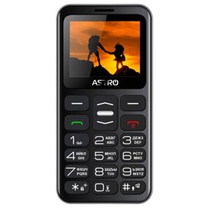 Мобільний телефон Astro A169 Black Gray