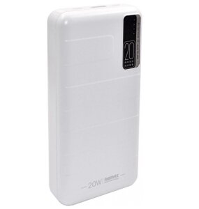 УМБ портативне зарядне REMAX Noah RPP-316 20000mAh QC, біле