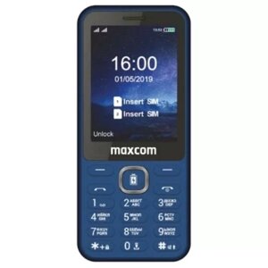 Мобільний телефон Maxcom MM814 Type-C Blue (5908235977737)