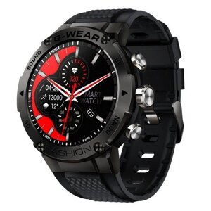 Розумний наручний смарт годинник Smart Sport G-Wear (Black)