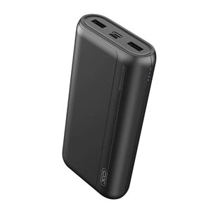 Портативний зовнішній акумулятор Power Bank XO PR122 20000mAh (Black)