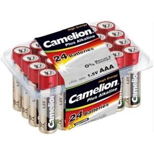 Батарейка Camelion AAA Plus Alkaline LR03 * 24 (LR03-PB24) в Київській області от компании shop-shap