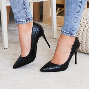 Туфлі жіночі Fashion Dragon 3179 37 розмір 24 см Чорний