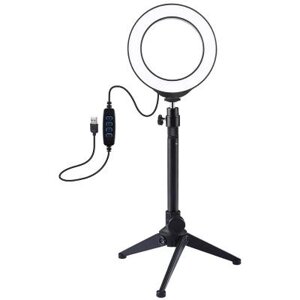 Набір блогера Puluz Ring USB LED lamp 4.7"+ table tripod (PKT3031)