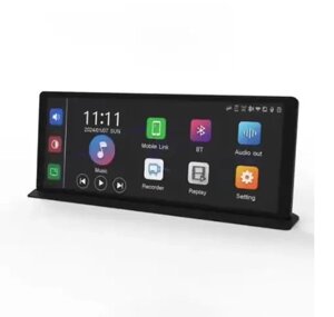 Автомобільний монітор DVR T132 12.3'' Auto CarPlay (1 камера) Wi-Fi Bluetooth FM