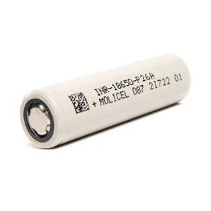 Акумулятор Molicel INR18650-P26A Li-ion 2600mAh 35A (Білий)