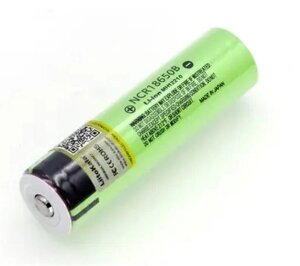 Промисловий акумулятор Panasonic Li-ion NCR18650B 3400 mAh без захисту