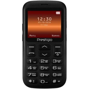 Мобільний телефон PRESTIGIO 1220 Muze L1 Black (PFP1220DUOBLACK)