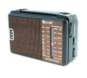 Радіоприймач Golon RX-608 FM, AM, SW (УКВ, СВ, КВ)