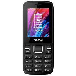 Мобільний телефон Nomi i2430 Black в Київській області от компании shop-shap