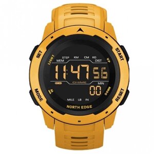 Тактичний годинник North Edge Mars Pro Yellow 5Bar