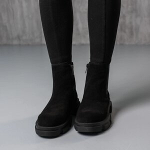 Черевики жіночі Fashion Hoofy 3846 37 розмір 24 см Чорний
