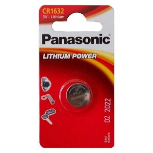 Батарейка Panasonic CR 1632 Lithium * 1 (CR-1632EL/1B) в Київській області от компании shop-shap