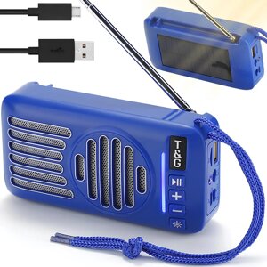 Bluetooth колонка TG368, speakerphone, радіо, сонячна батарея Чорна в Київській області от компании shop-shap