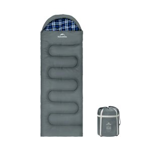 Спальний мішок з капюшоном Naturehike Clear Sky CNK2450WS042 (220 х 80см) Сірий