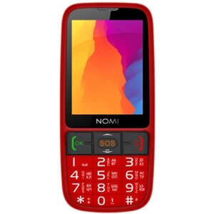 Мобільний телефон Nomi i281+ New Red