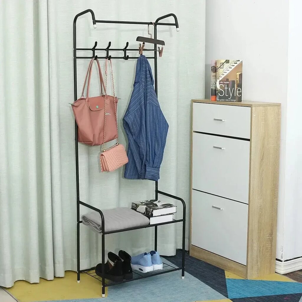 Підлогова вішалка для одягу металева Corridor Rack від компанії shop-shap - фото 1