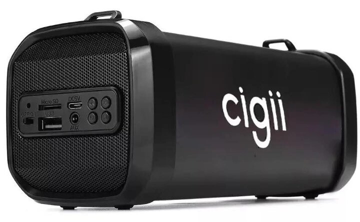 Портативна Bluetooth колонка Cigii F41 + power bank (Чорний) від компанії shop-shap - фото 1