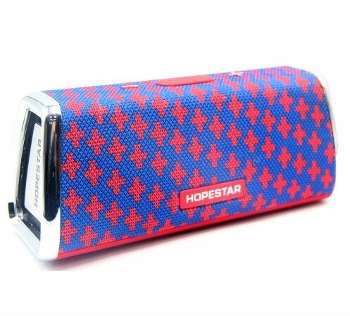 Портативна Bluetooth колонка Hopestar H23 Blue/Red від компанії shop-shap - фото 1