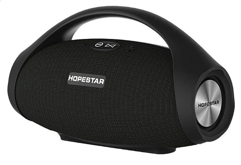 Портативна Bluetooth колонка Hopestar H32 bluetooth + power bank + mic (Чорний) від компанії shop-shap - фото 1