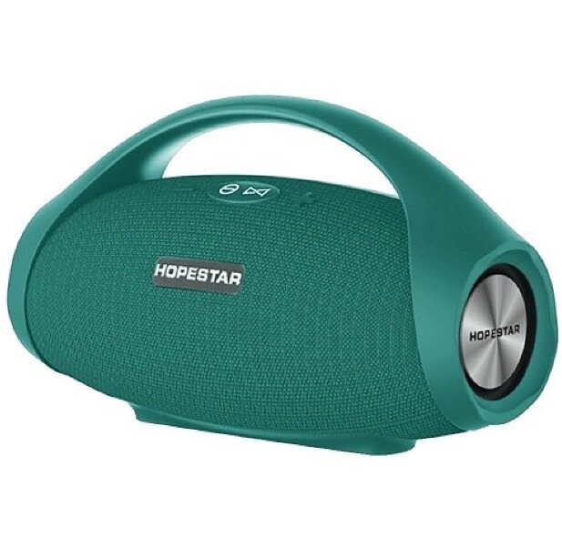 Портативна Bluetooth-колонка Hopestar H32 bluetooth + power bank + mic (Зелений) від компанії shop-shap - фото 1