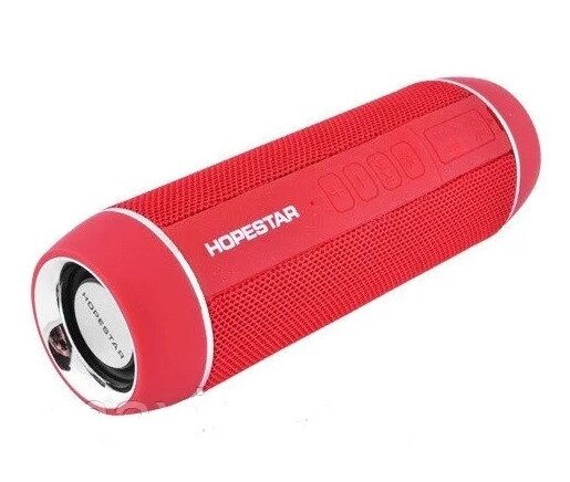 Портативна Bluetooth колонка Hopestar P11 (StrongPower PowerBank радіо ліхтар велокріплення) Red від компанії shop-shap - фото 1