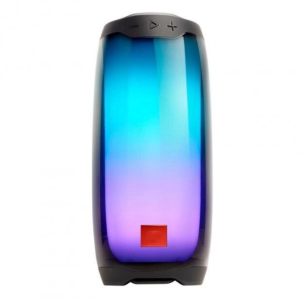 Портативна Bluetooth колонка Pulse 4 Full lightshow (клас А) + power bank (Чорний) від компанії shop-shap - фото 1