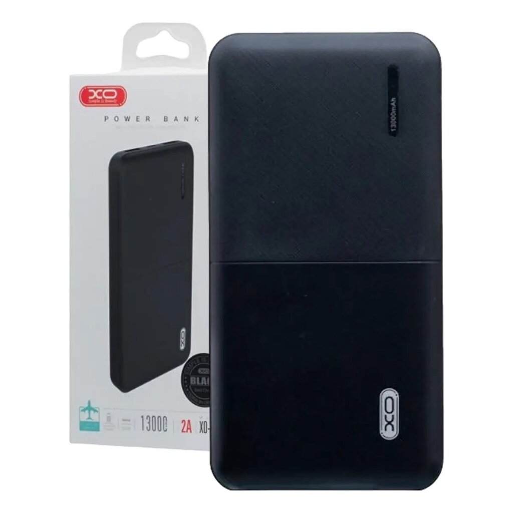 Портативний зовнішній акумулятор XO PB70 13000 mAh Power Bank від компанії shop-shap - фото 1