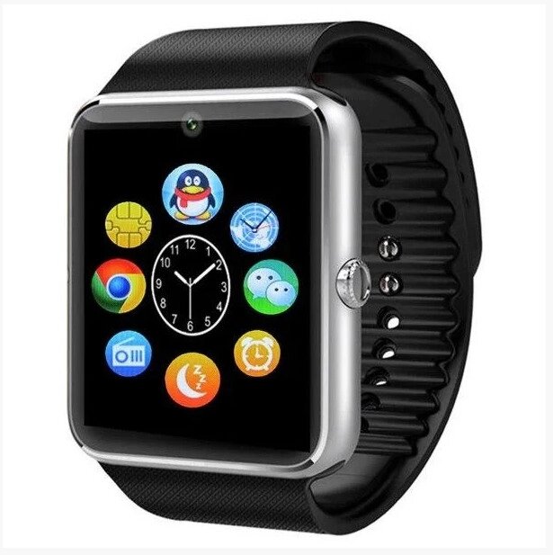 Розумний годинник Smart Watch GT-08 Сріблястий від компанії shop-shap - фото 1