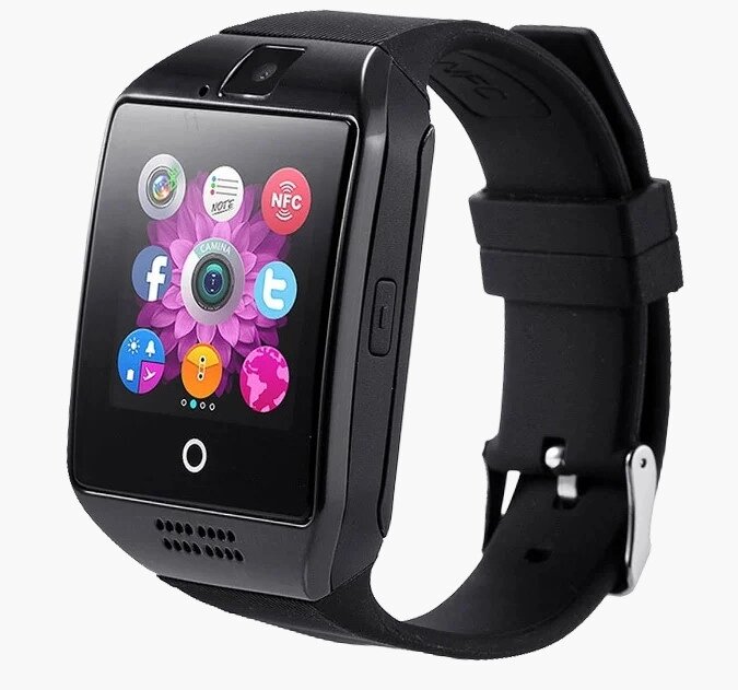 Розумний годинник Smart Watch Q18 Apro Black від компанії shop-shap - фото 1