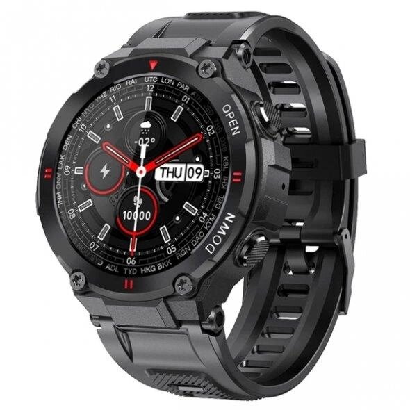 Розумний наручний годинник Smart Extreme Ultra (Black) від компанії shop-shap - фото 1